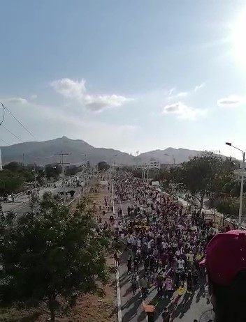 Marcha de protesta en Santa Marta arropó la carretera troncal, pero al final todo terminó mal