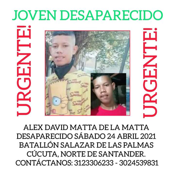 Joven soldado de El Piñón, desaparece misteriosamente de su guarnición militar en Cúcuta, familiares angustiados