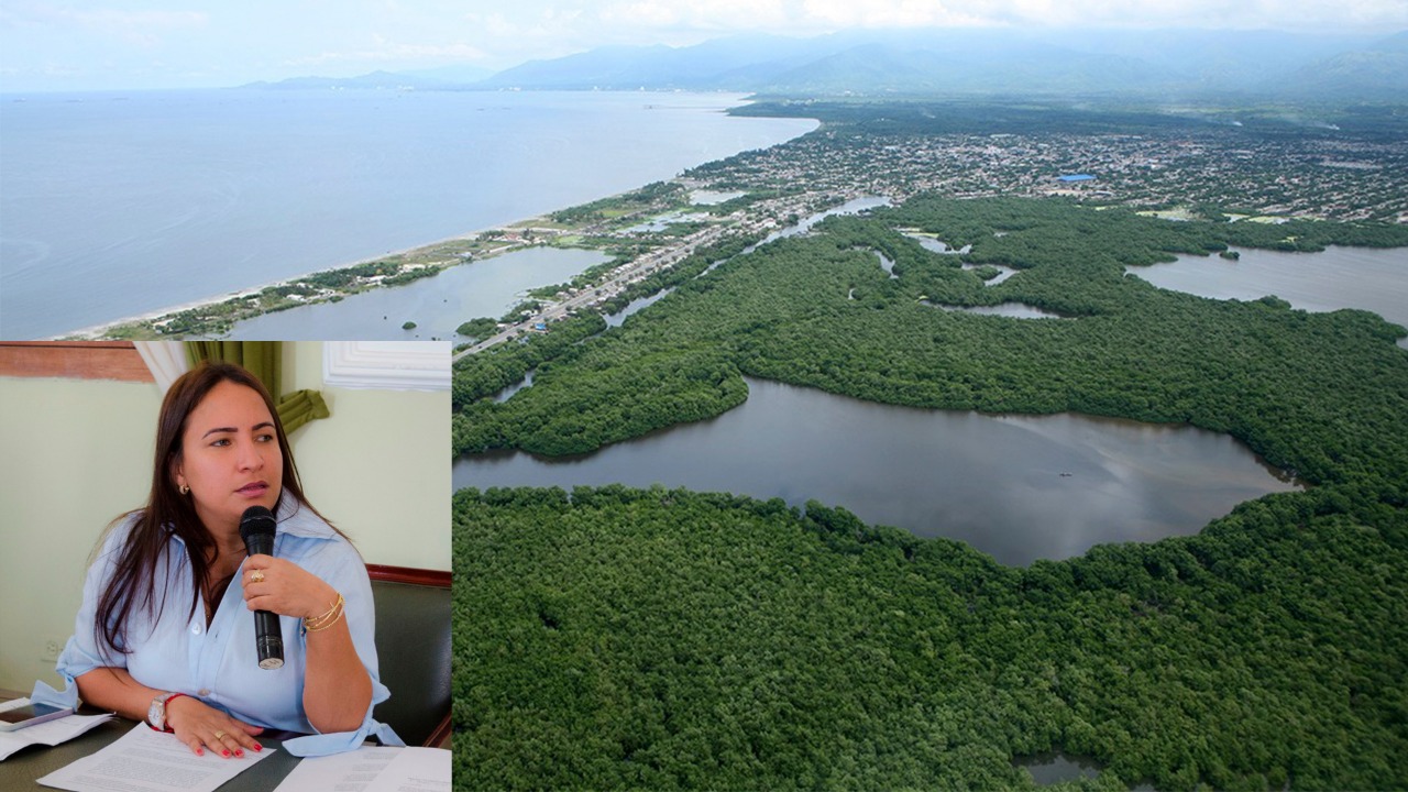“Negligencia del gobierno Caicedo pone en peligro estabilidad ambiental e hidráulica  de la Ciénaga Grande”: Elizabeth Molina