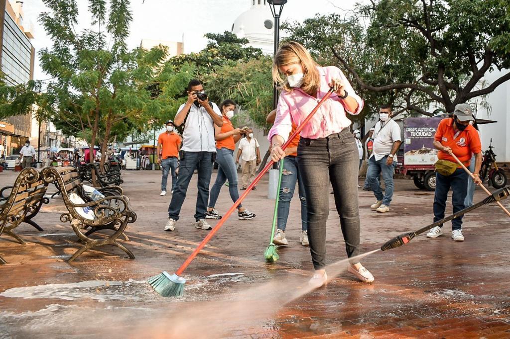 “Una ciudad limpia de parques y plazas embellecidas atrae más turistas”: Alcaldesa Virna