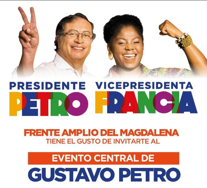 Frente Amplio presenta sábado y domingo: Petro Presidente