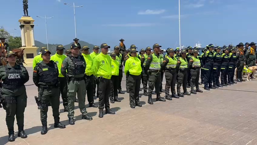 Policía Metropolitana ¡Lista! Para encarar la Fiesta del Mar