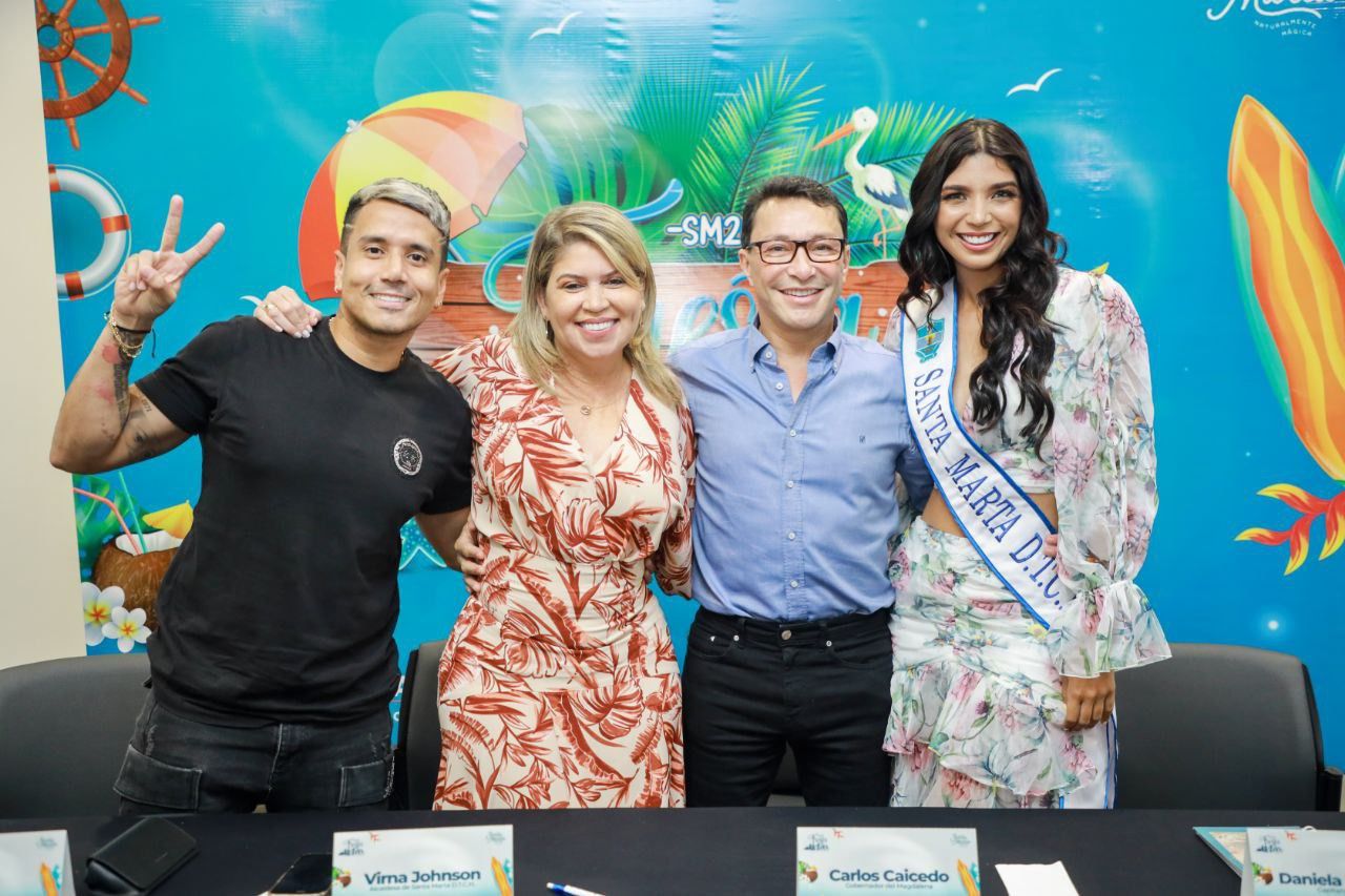 “Fiesta del Mar: Para seguir fortaleciendo el Destino”: Caicedo y Virna