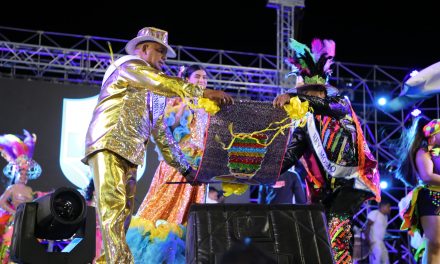 Lectura del Bando la puerta del Carnaval 2024 en Santa Marta