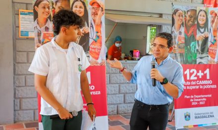 Gobernador del Magdalena se siente orgulloso de la ejecución del PAE